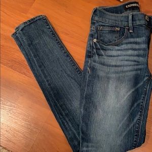 Express mid rise leggings sz 00r